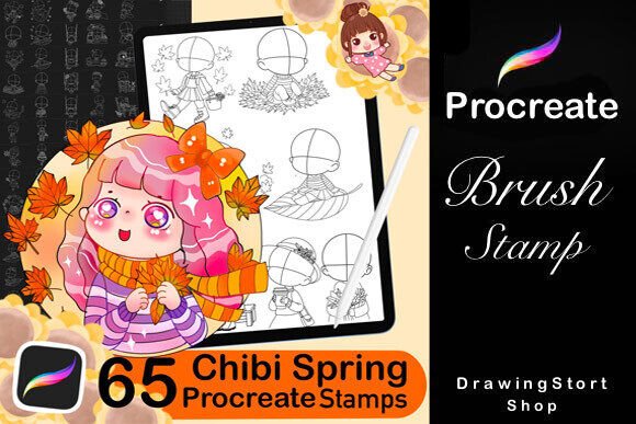 65 Procreate Chibi Spring Stamps: A Creator's Guide to Seasonal Digital Art