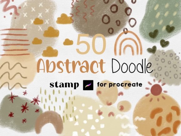 Procreate Abstract Stamps Boho Pastel: A Workflow Guide for Digital Artists