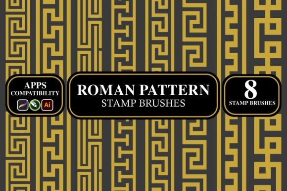 Roman StampSet for Procreate, Cdr, and Ai: A Practical Evaluation for Digital Artists